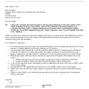 thumbnail of 22 – NSERC CCI IP Agreement